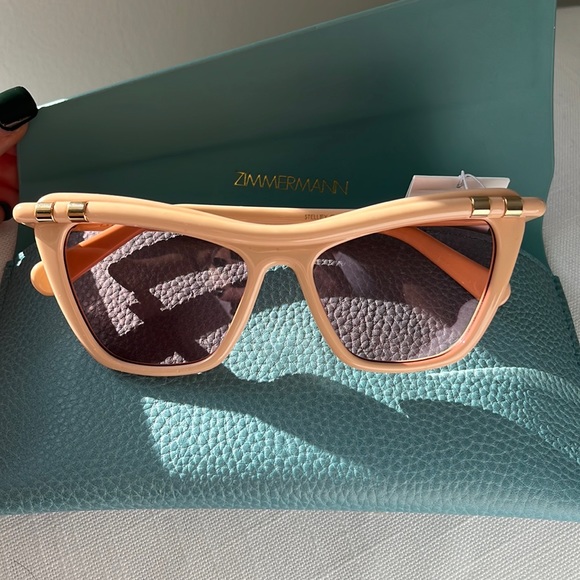 Zimmermann Sunglasses Stellify Cateye pink - Picture 1 of 6